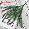 Simulated Bouquet Lavender Artificial Plastic Artificial Flower For Decor Indoor