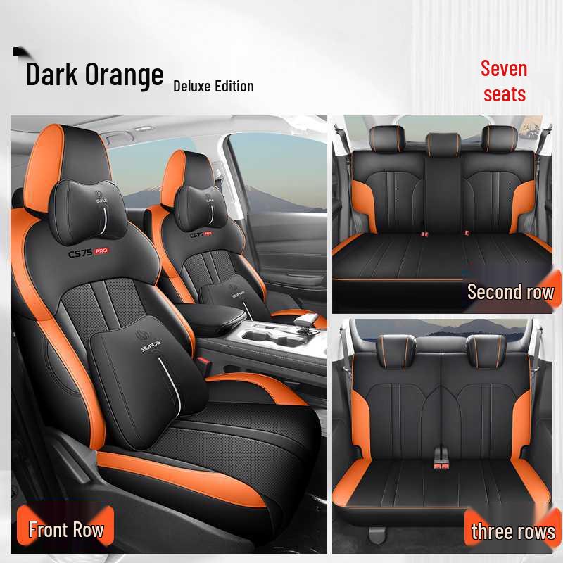 Всесезонные чехлы на сиденья для Changan CS75 Pro - Подушки для сидений в салон, 26 вариантов