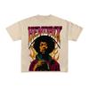 2026 ВеснаЛето Уличная Мода Ретро Принт Jimi Hendrix Мужская Y2K Уличное Искусство Мужская и Женская Одежда Футболка