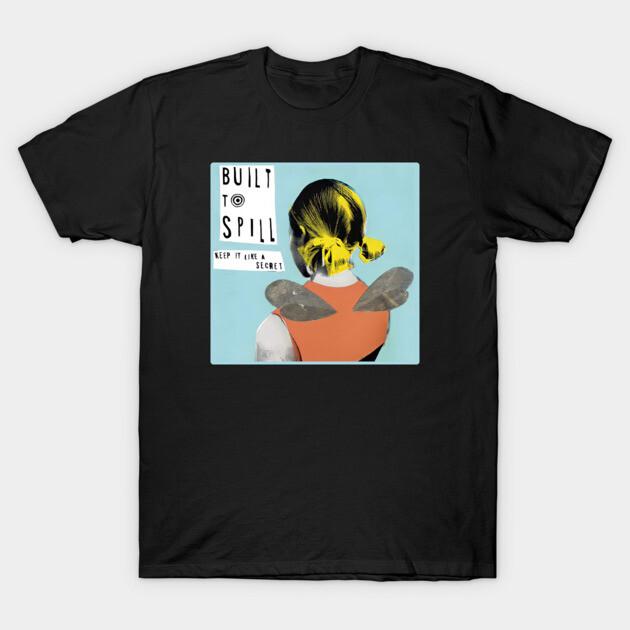 Asian Size Cotton Unisex Tshirt Print T-shirt Built To Spill T-shirt No-Cut Print Regular Fit