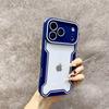 Новый прозрачный стеклянный модный чехол для телефона для iPhone 17 Pro Max Air 16 Pro 15 14 13 12 11 Ударопрочная защита Изменение серии 17