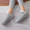 Нескользящие домашние носки Теплые носки Женские носки Коралловые флисовые носки Носки-тапочки Зимняя обувь-тапочки