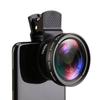 0.45X Ultra-wide-angle + Macro Lens Mobile Phone Universal Clip High Definition Wide-angle Lens SLR External Camera