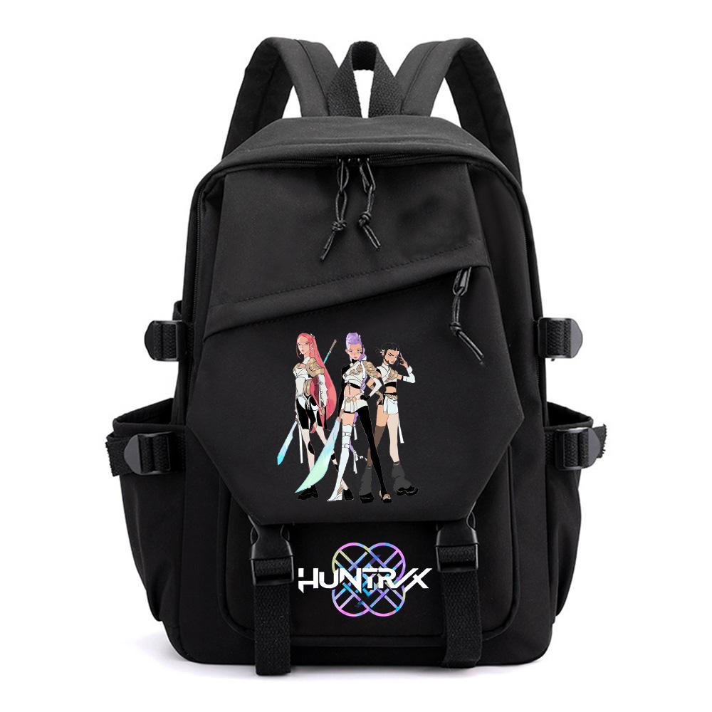 Новый Водонепроницаемый Рюкзак с Принтом K-Pop для Подростка Мальчика Девочки Школьная Сумка Дети Студент Женщины Большая Вместимость Дорожная Сумка Подарок Ребенку Mochila