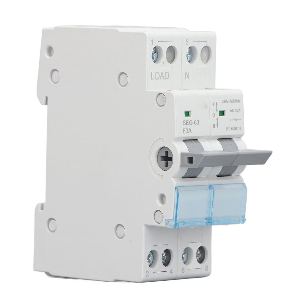 Выключатель постоянного тока 230 В 63 А 2P Двухполюсный разъединитель для систем солнечной генерации