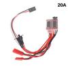 New Micro ESC 10A 15A 20A 30A Brushed ESC RC ESC Electric Speed Controller For DIY Mini 1/16 1/18 1/24 RC Car Boat Tank W/Brake
