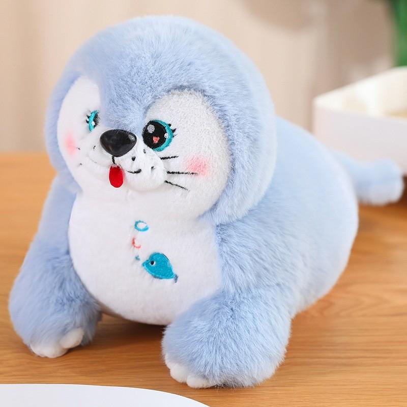 Sea Plush Lion Toy Marine Animal Stuffed Doll Kids Gift Bedroom Decorations