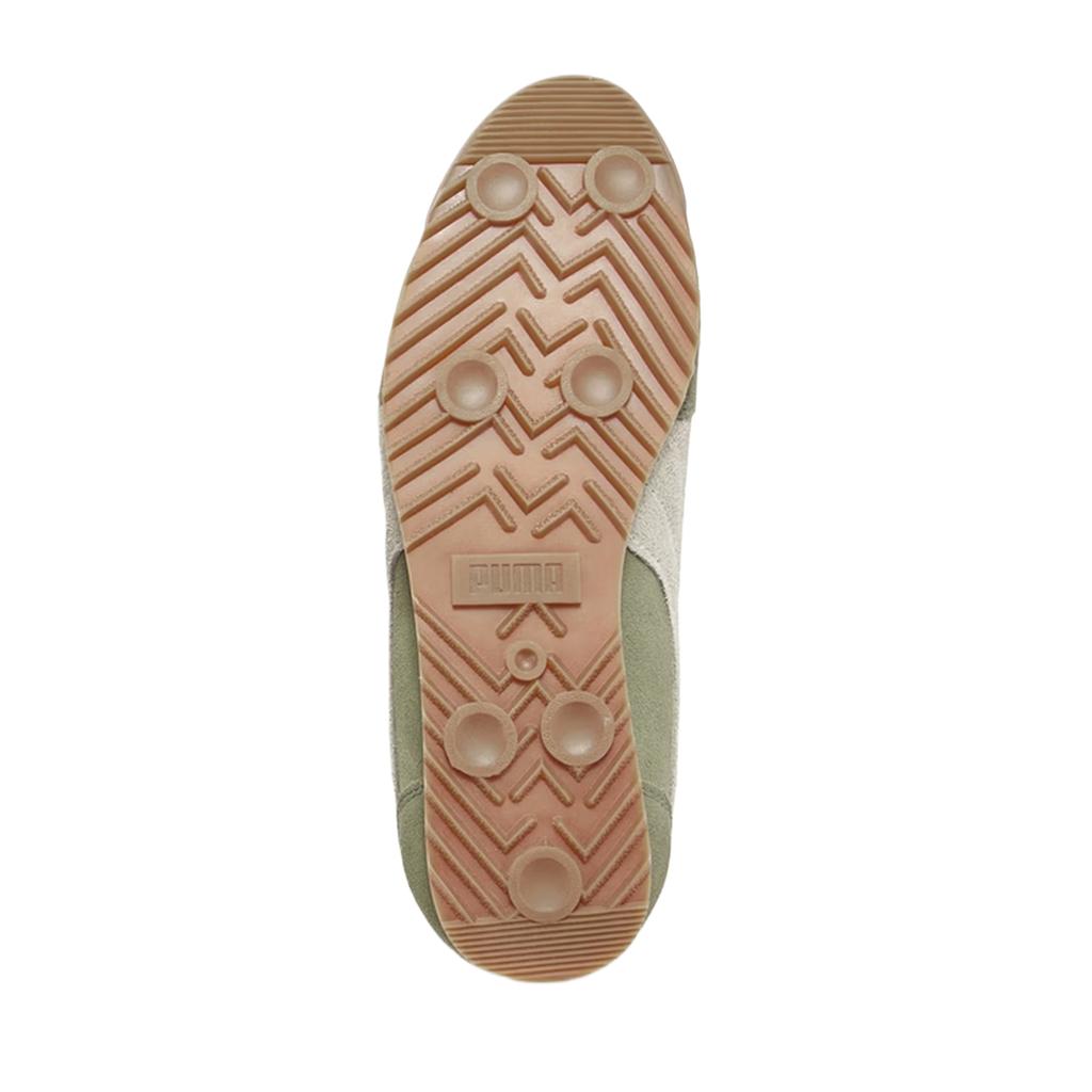Puma Замша (split leather) Коровья кожа Тонкая подошва Ретро Шнуровка Нескользящие Низкие Повседневная Обувь Унисекс повседневная обувь 402362-08