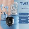Беспроводные наушники TWS, водонепроницаемые наушники с поддержкой Bluetooth, маленькие вкладыши с микрофоном для наушников Xiaomi iPhone