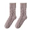 Women's Fuzzy Coral Fleece Slipper Socks Thick Cozy Soft Warm Home Floor Socks Winter Thermal Sleep Socks