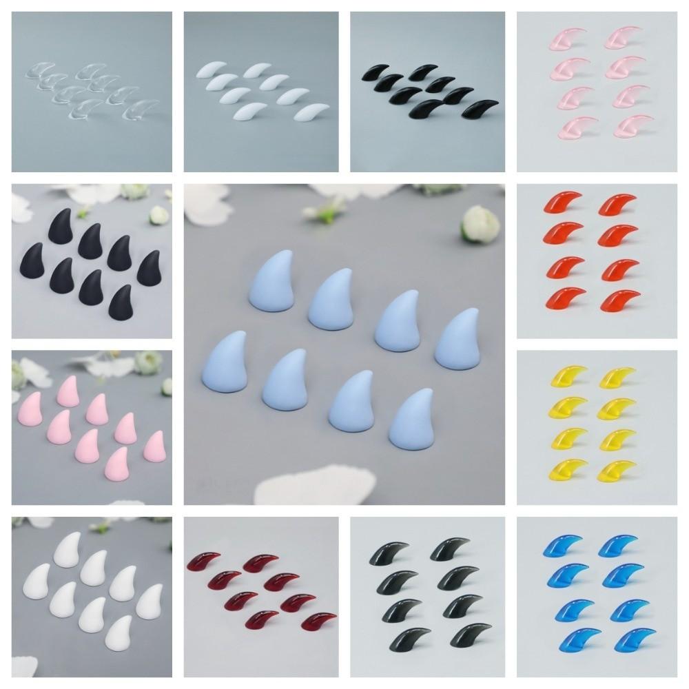 8 шт. Острые/Тупые Пушистые Когти на Ногти Эпоксидные DIY Аксессуары Лапа Животного Аксессуары для Костюма Косплей