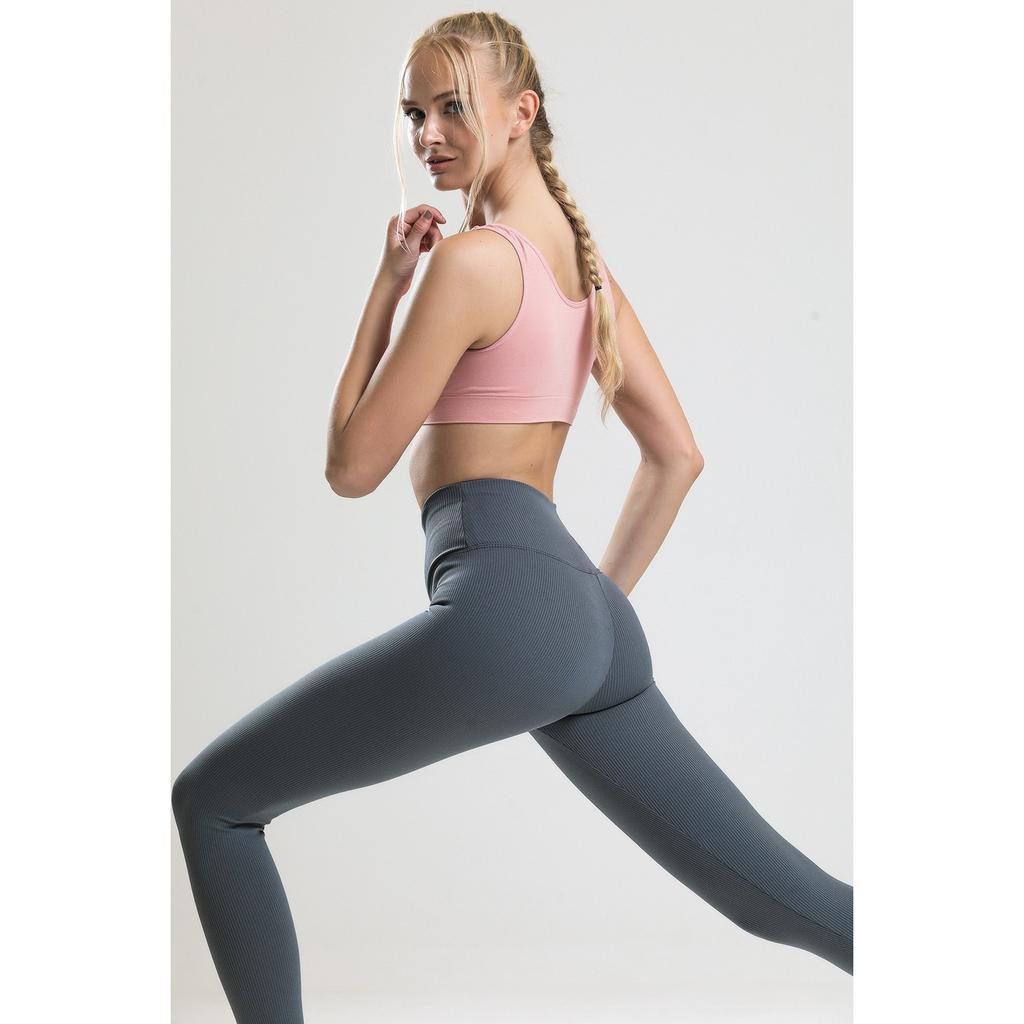 Extra High Waist Sports Ribbed Leggings