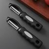 Soft Grip Handle Swivel Vegetable Peeler Ultra Sharp Stainless Steel Peeler  Household