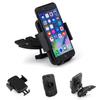 1x Универсальный регулируемый на 360° автомобильный держатель для мобильного телефона в слот для CD-диска, подставка, держатель, в наличии в США