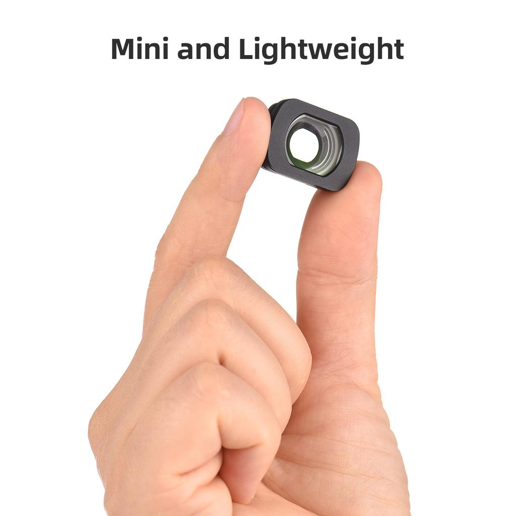 Широкоугольный объектив 112 градусов, увеличение 0,72X, магнитное крепление, замена внешнего объектива камеры для DJI