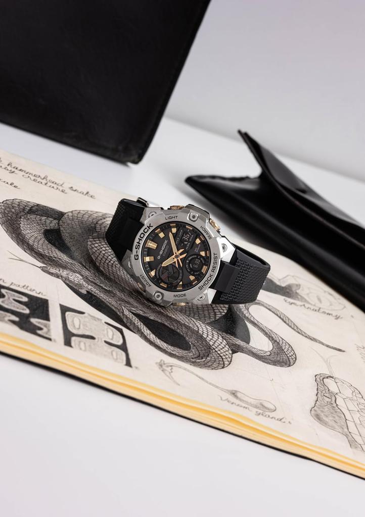 Часы Tough Solar с Bluetooth Black [Casio] G-Shock [] G-STEEL GST-B400CX-1AJR Мужские