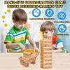 48/54Pcs/Set Building Block Tumbling Tower Game with Dice Fine Motor Skills Hand-Eye