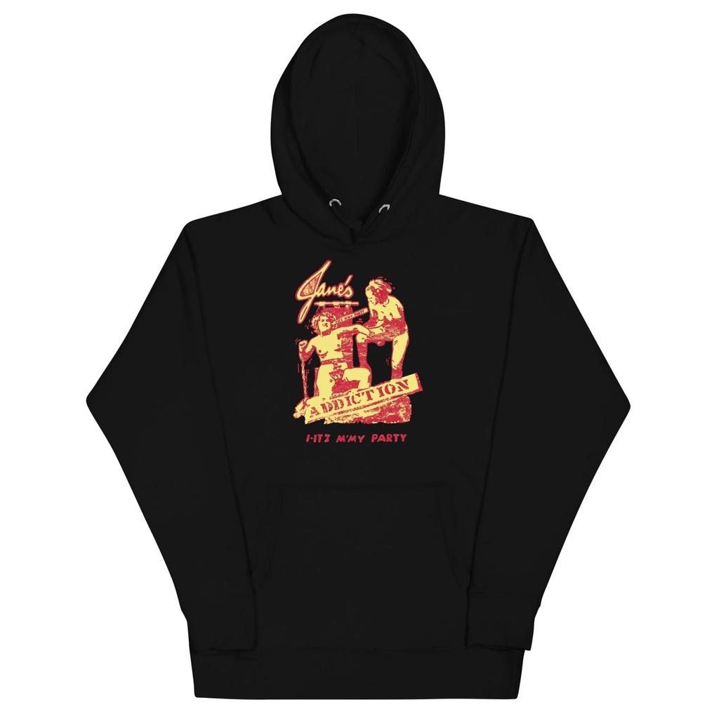 Jane's Addiction - I-Itz M'My Party hoodie-Casual Pullover Sweatshirt Sweatshirt Black New