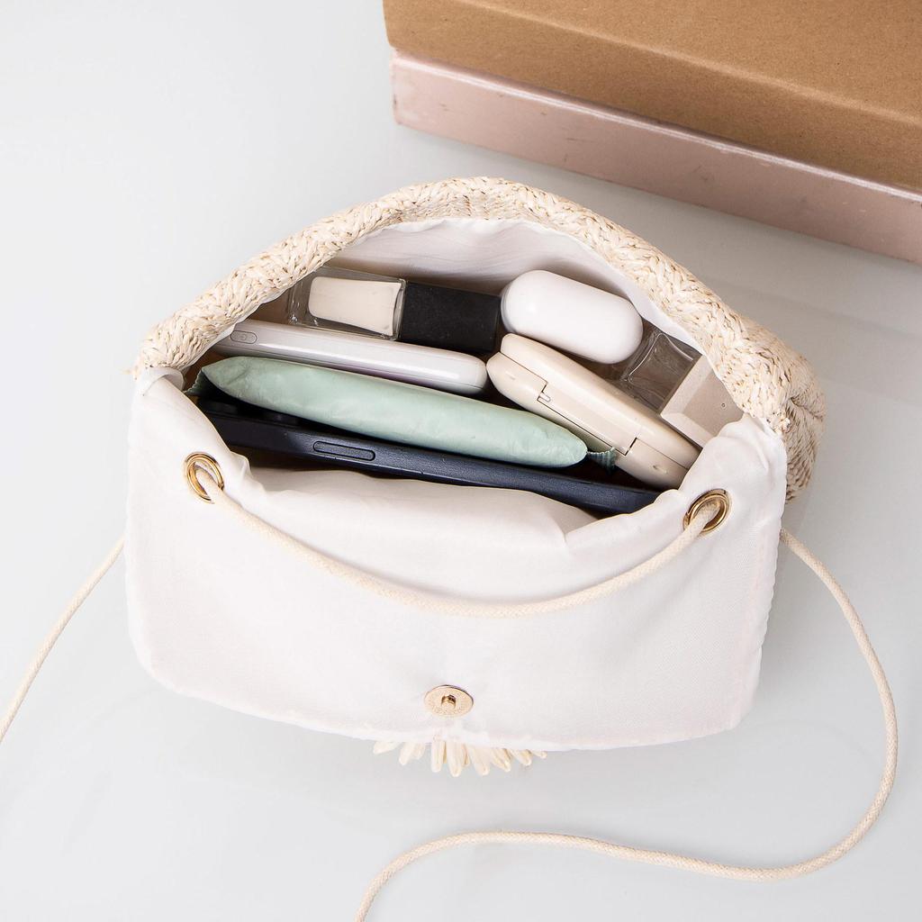 Модная плетеная сумка-мессенджер через плечо большой вместимости ручной работы с клапаном, богемная сумка кроссбоди для женщин KTY