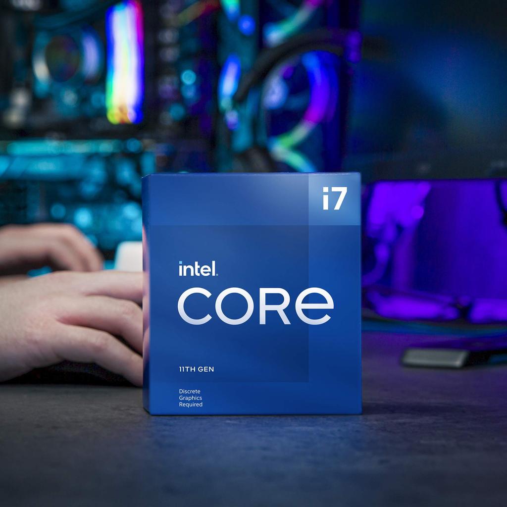 Intel Процессор Core Desktop 8 ядер до ГГц LGA1200 500 Series Select 400 Series 65W i7-11700F 4.9 (Intel и чипсет)