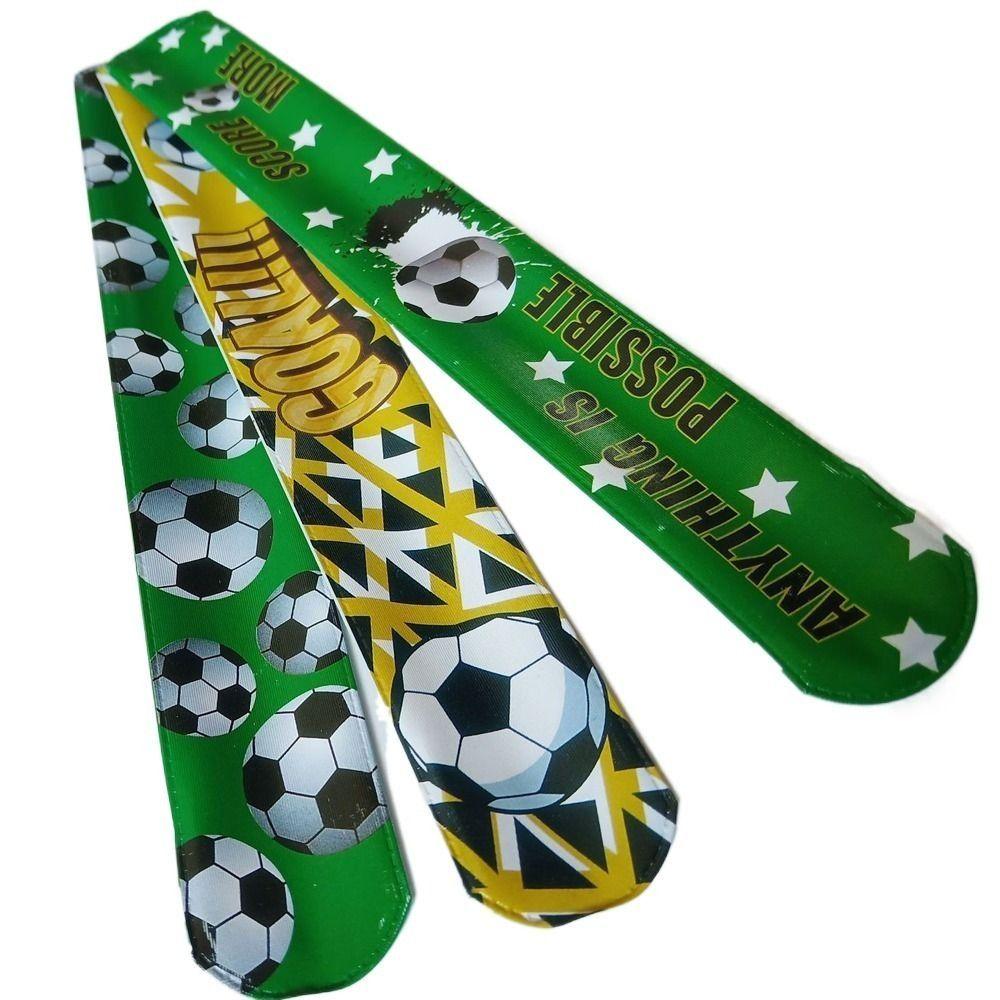 12PCS Hand Ring Football Papa Circle Snap Wrap Football Clap Circle  Party Supplies