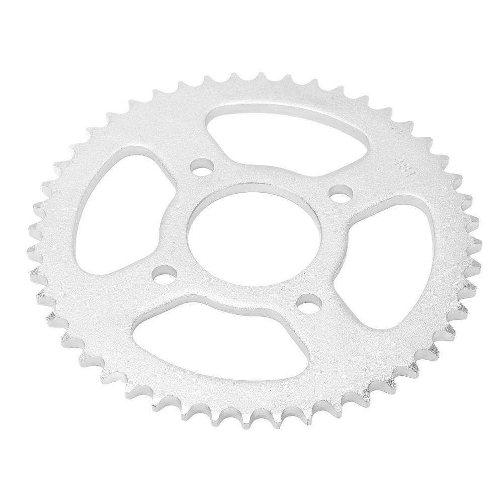 Steel Motorcycle Sprocket ID 58mm Rear Drive Sprocket Rear Chain Sprocket  Replacement Sprocket