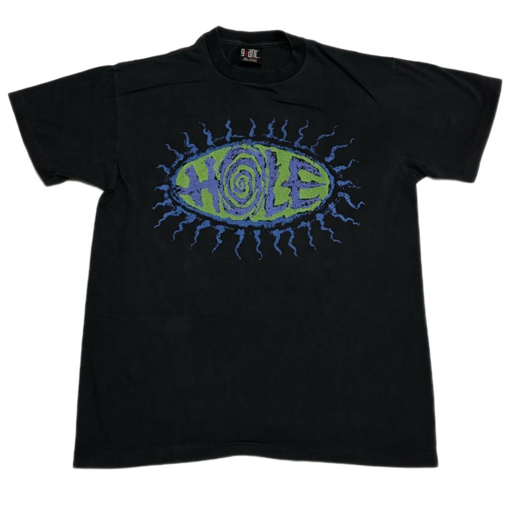 HOLE Vintage LIVE THRU THIS 1995 USE ONCE AND DESTROY 90s Band L Shirt REPRINT