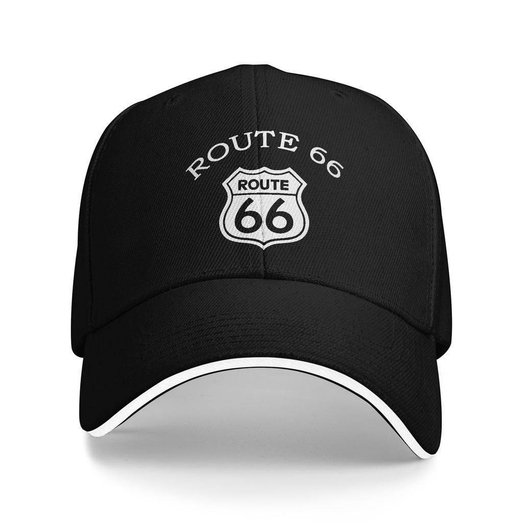 Персонализированная Бейсболка Route 66 Дорога Америки Хип-Хоп WoУнисекс Унисекс Регулируемая Кепка Папы Летние Кепки Snapback