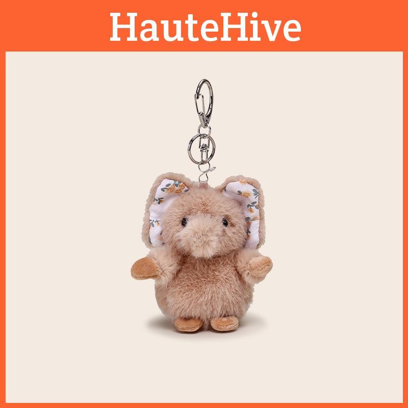 Otter Penguin Sheep Bear Plush Keyring Featuring Cute Cartoon Animals For Backpack Accessories