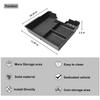 For GMC Hummer EV 2025-2025 Car Center Console Organizer Armrest Box Storage Tray Secondary Car Interior Storage Box Accessories