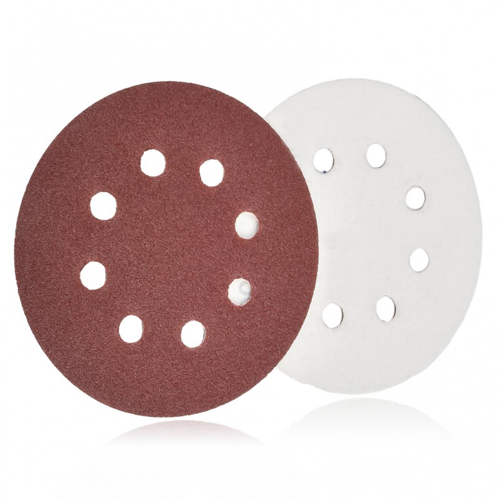 Профессиональные наждачные диски 125 мм, упаковка из 20 шт. для металла и дерева