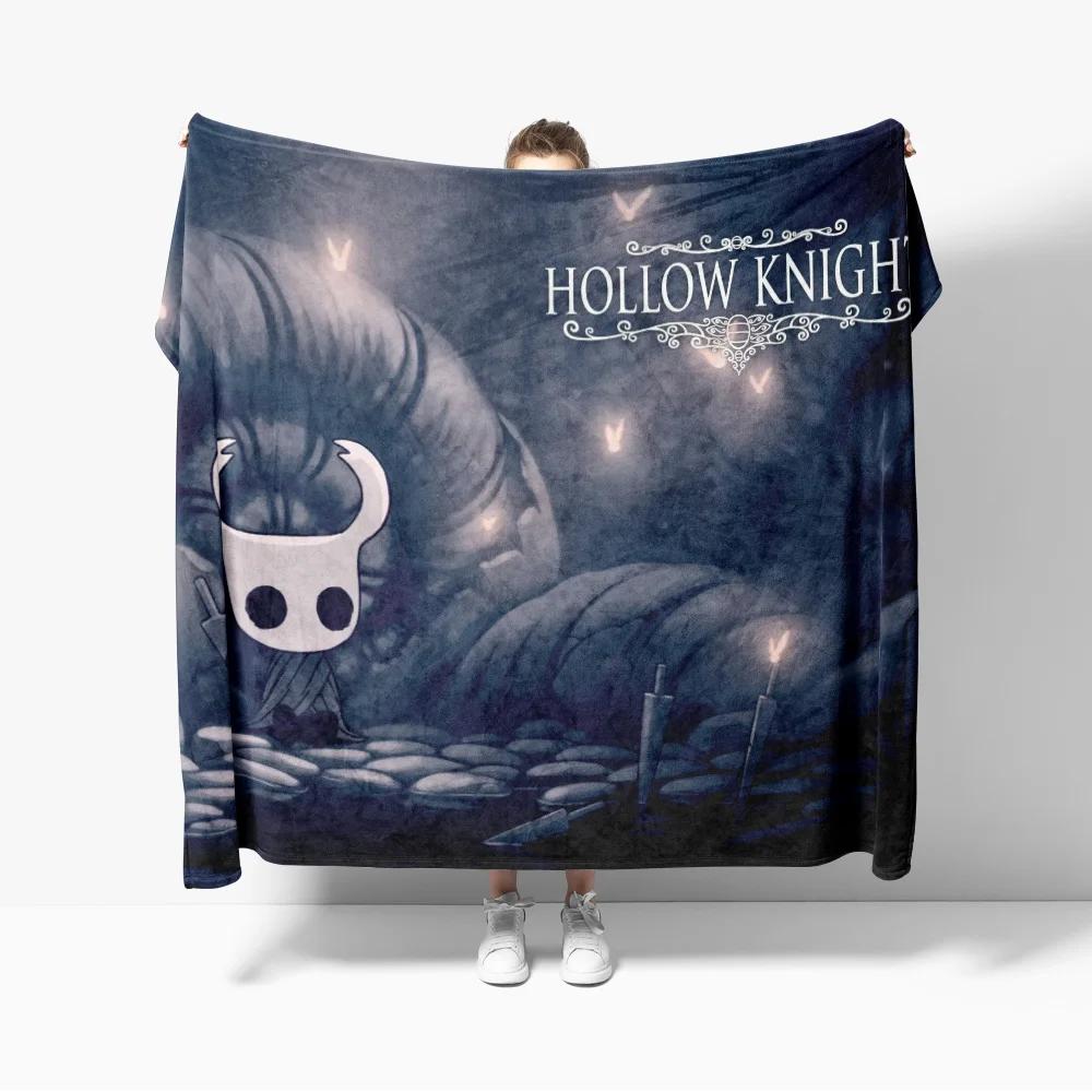 Плед-карта Hollow Knight Игровая карта Мягкий теплый фланелевый плед для кровати гостиной домашнего дивана Декор