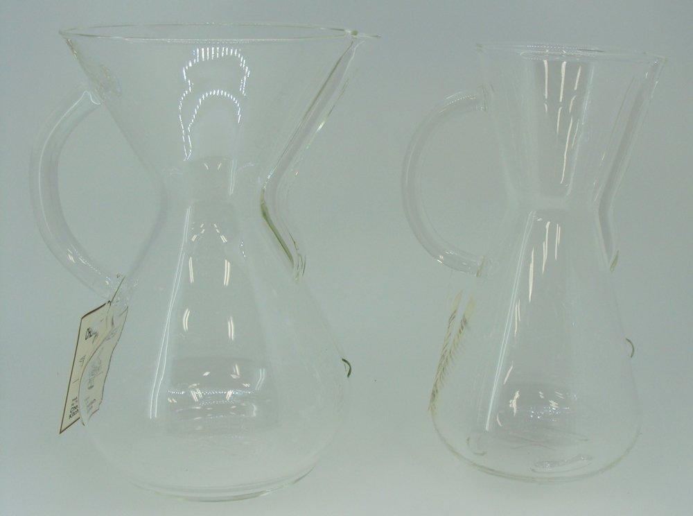 Кофеварка CHEMEX капельного типа со стеклянной ручкой на 3 чашки CM-1GH [Обычный импортный продукт]