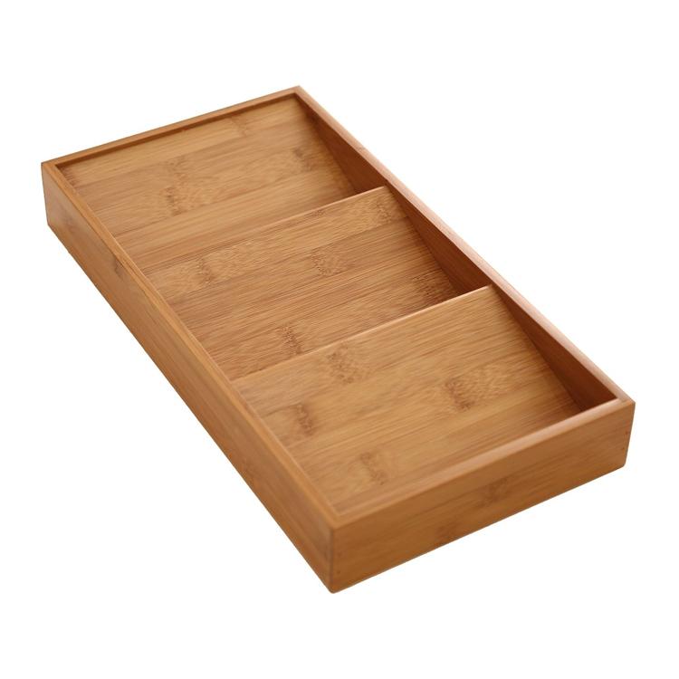 Бамбуковая полка для хранения специй в ящике