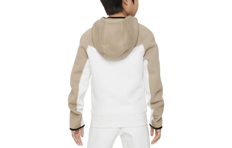 Nike Толстовка Спортивная одежда Tech Fleece Хаки Детская FD3285-121