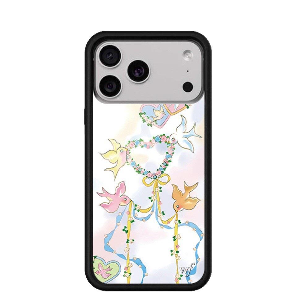 Чехол для iPhone WildFlow Pigeon Diary: Совместимо с iPhone 17, 16 Pro Max, 15 Plus - Защитный чехол