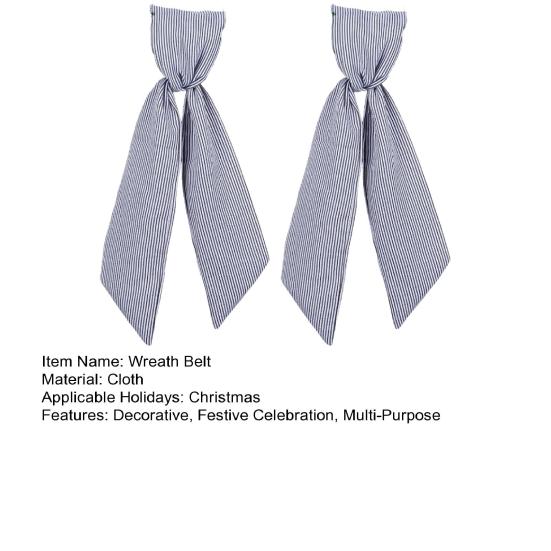 2 шт. Осенний День Благодарения Полосатый Венок Пояс Фермерский Лента DIY Ремесло Монограмма Уличный Внутренний Осенний Декор