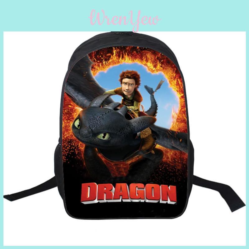 Versatile How To Train Your Dragon School Bag For Men With Classic Appeal