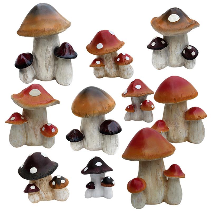 Cartoon Simulation Large Mushroom Decoration Outdoor Garden Courtyard Landscape Ornament