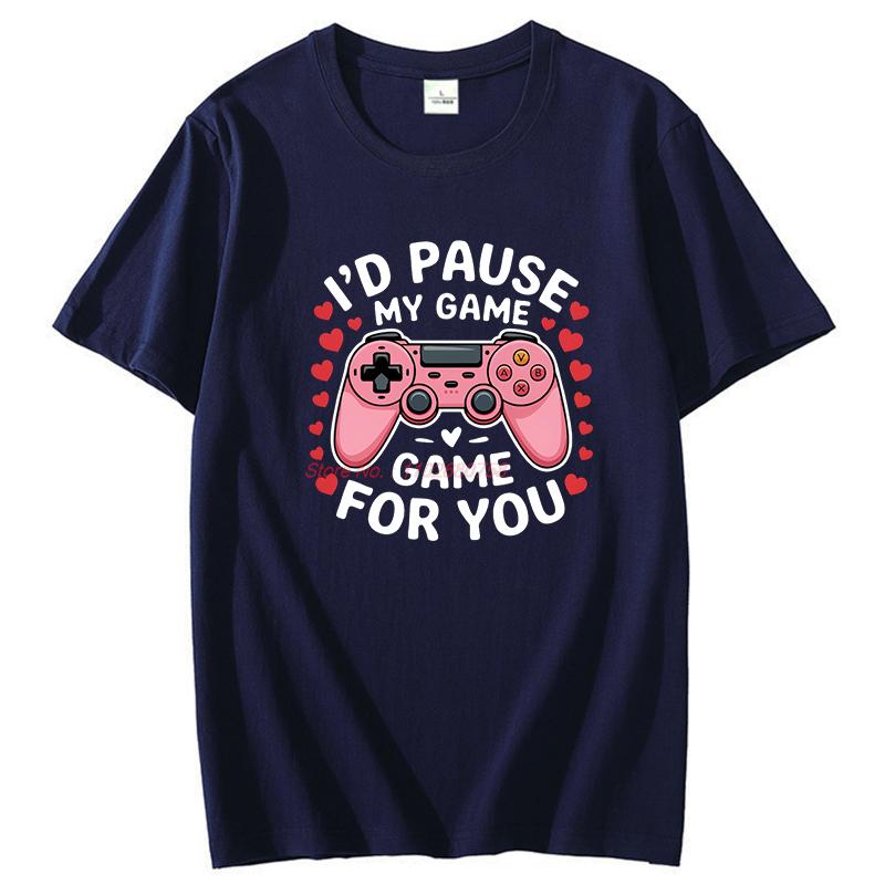 Gaming Gamers Fashion Shirts Graphic Tee Tops Tshirt New Arrival Goods High Quality Short Sleeve Tee Cotton Unisexs Tshirts