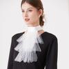 Detachable Renaissance Collar Elegant Ruffled Collar Fashion Elizabethan Neck Ruff  Wedding