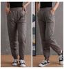Women's Down-filled Cotton Pants, High-waisted, Plus Size, Thickened, Loose-fitting, Casual, Warm Long Pants.