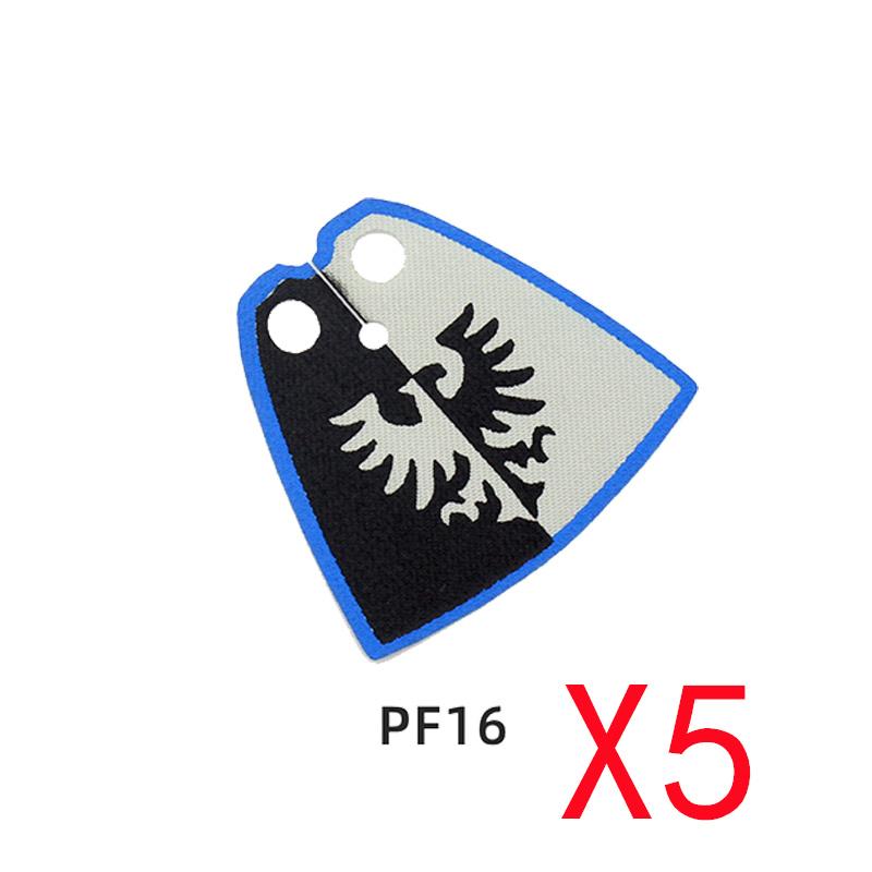 MOC Средневековые Военные Строительные Блоки Мини Кирпичики Фигурки Воинов Подарки Красочная Накидка с Принтом Доспехи Щит Аксессуары Игрушка Сделай Сам