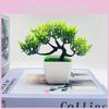 Pinus Potted Simulated Hwangshanensis Artificial Flower For Decor Indoor