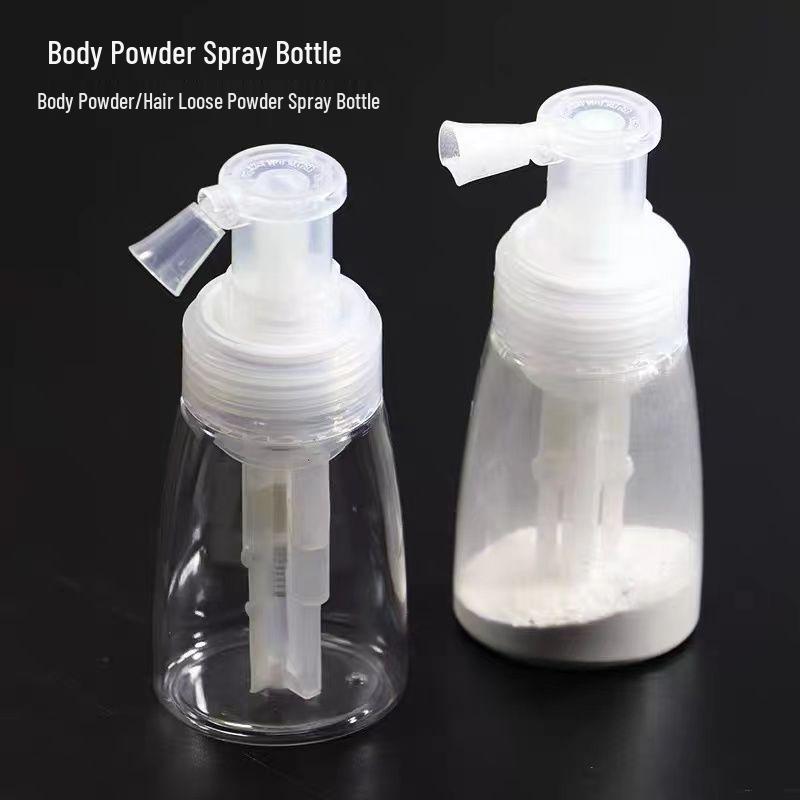 Refreshing Press-Type Powder Spray Bottle for Loose, Dry, Gold & Silver Powder