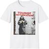 Футболка в стиле Banksy, Граффити футболка, Уличная одежда Streetwear, Унисекс футболка с принтом, Крутая одежда Pop Culture Белый