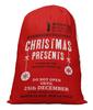 Printtoo 2 Pcs Santa Gift Sack for Kids Presents Xmas Bag Christmas Sack Personalized Bags Large 27x20 Inch