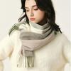 British Classic Australian Scarf - Vintage Striped Unisex Winter Warm Scarf