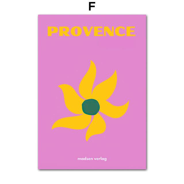 Рамка из цельного дерева Абстрактные пальмовые листья Коралловые путешествия Красочные винтажные постеры и принты Холст в скандинавском стиле Настенная живопись Украшение гостиной