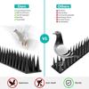 8/12pcs Waterproof Bird Scarer Repeller Long Lasting Bird Defender Spikes  Balcony Eaves